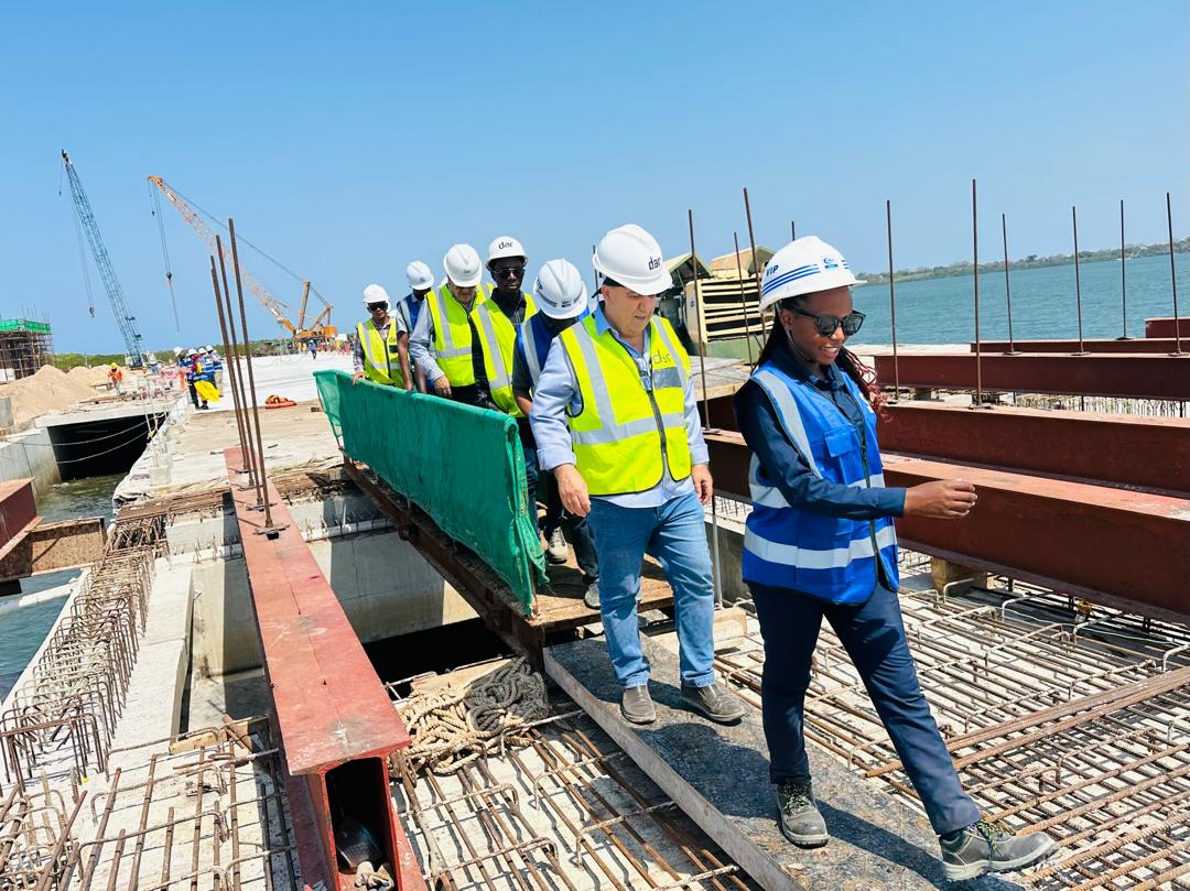 Inspection of Kilwa Masoko Fishing Port