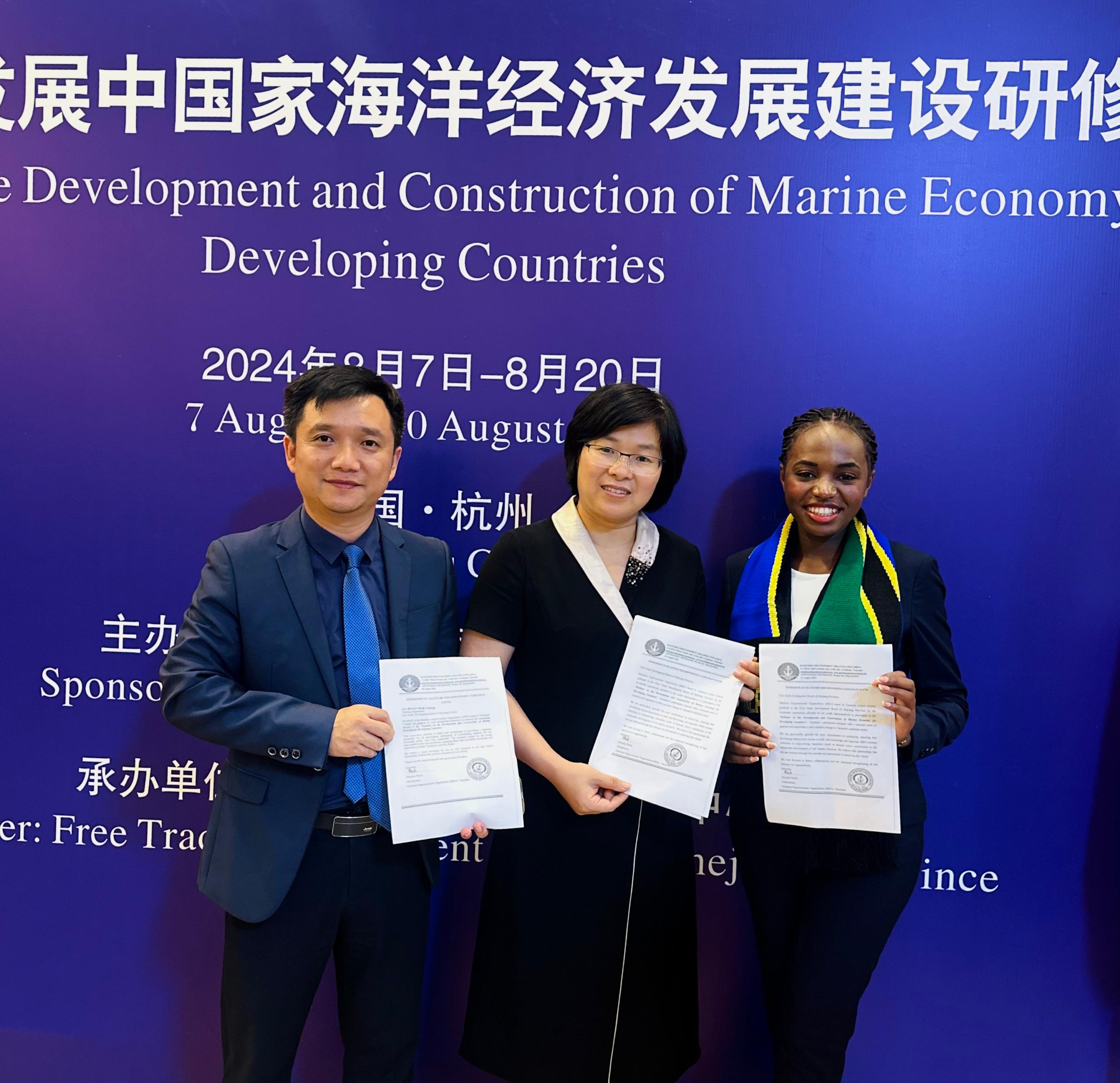 Marine Economic Development Training in Zhejiang, China